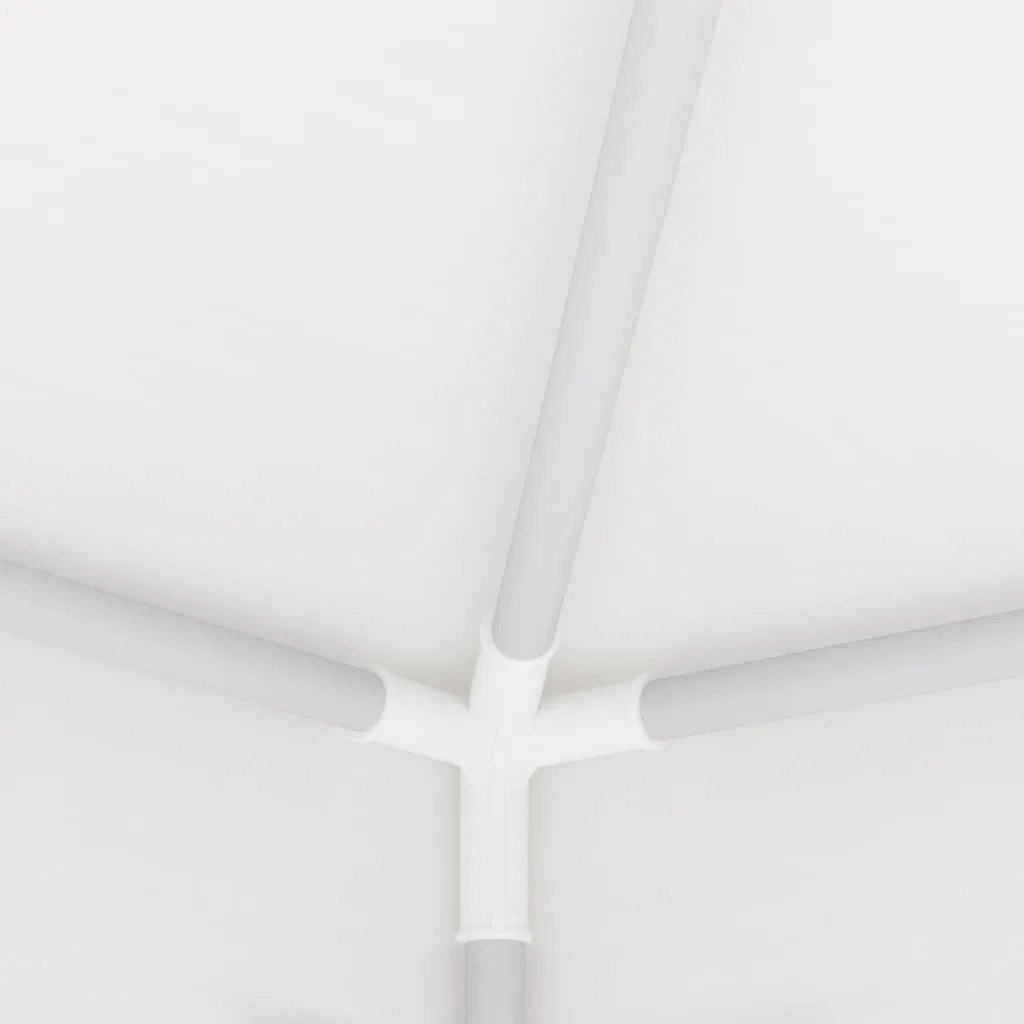 vidaXL Tenda per feste 4 x 6 m bianco - 9