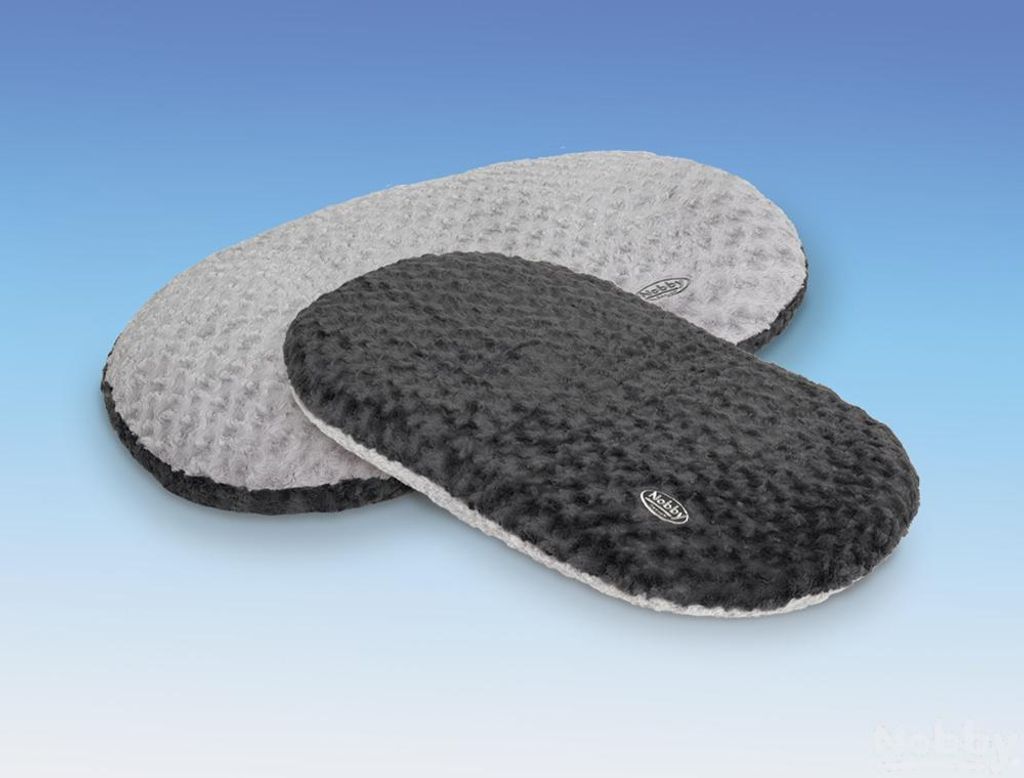 Nobby Kissen oval Seoli dunkelgrau/hellgrau für Hunde, Produktbild 