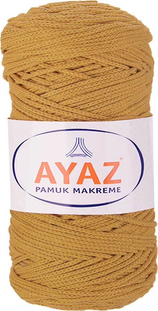 Makramegarn 250g Pamuk – Baumwoll Strickgarn & Häkelgarn – weiches Garn für Makramee, Stricken, Häkeln & DIY Projekte – Farbwahl, Farbe:11...