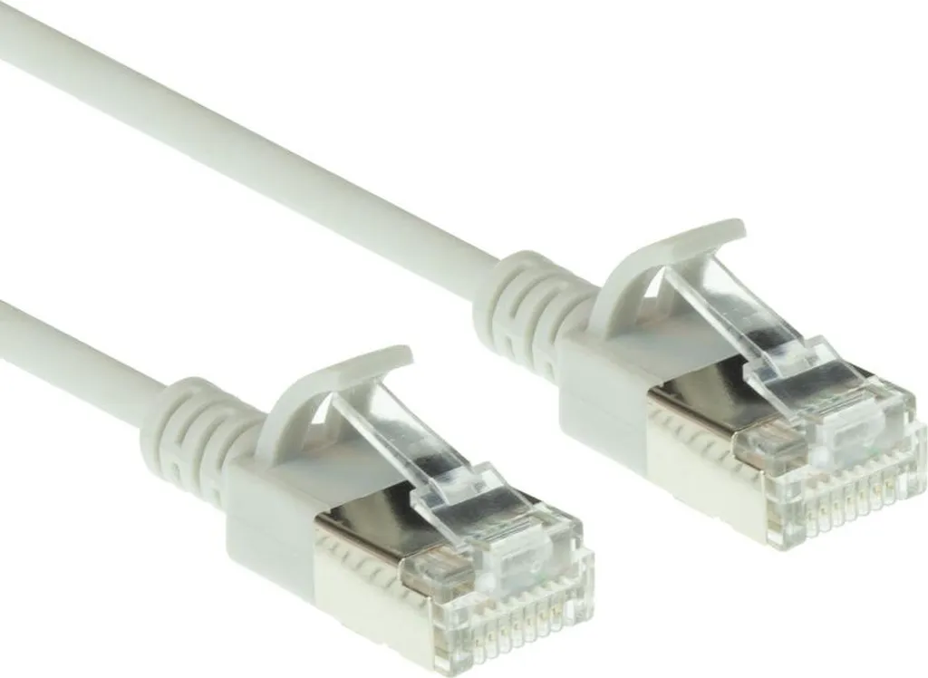 ACT DC7007 Patch CAT6A 7m Slimline - Massima Velocità 10Gbps Grigio