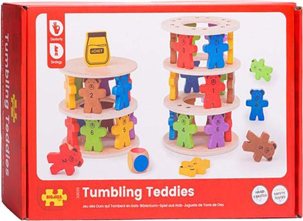 Bigjigs Toys Spiel Fallende Teddybären