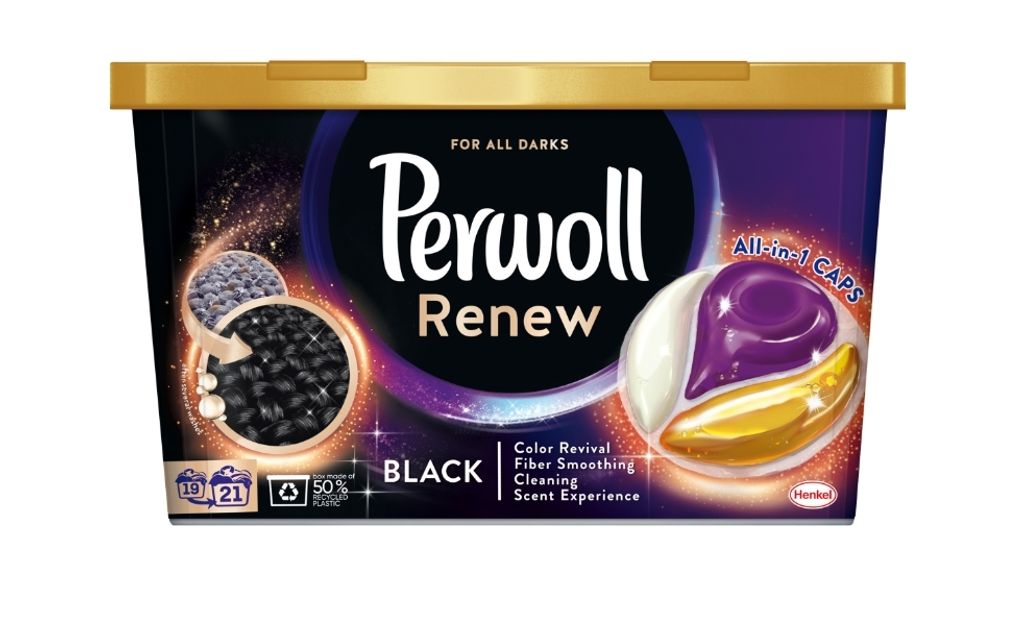 Perwoll Renew Kapsułki do prania czarnych tkanin, 21 sztuk Obrázok produktu 