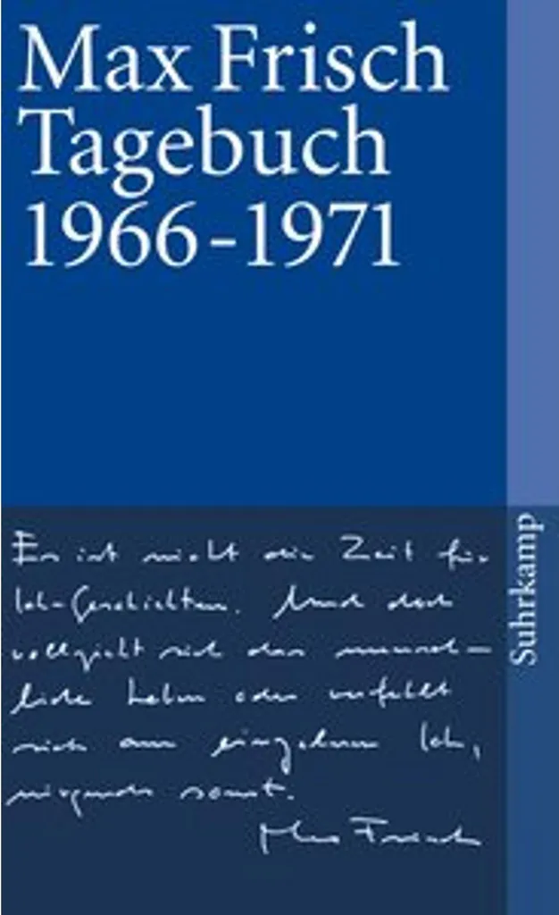 Tagebuch 1966-1971 : Édition Chronologique avec Couverture Rigide