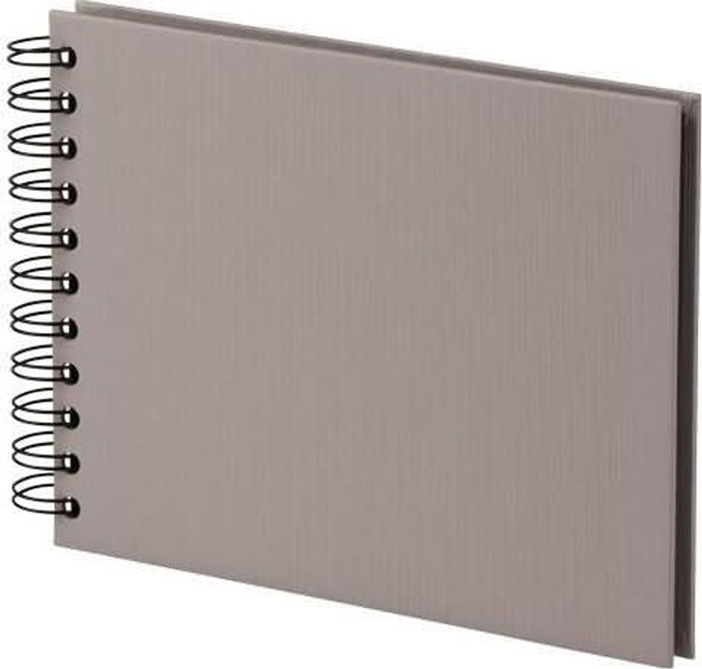 RÖSSLER Spiralalbum S.O.H.O. Wire O taupe 20x15cm
