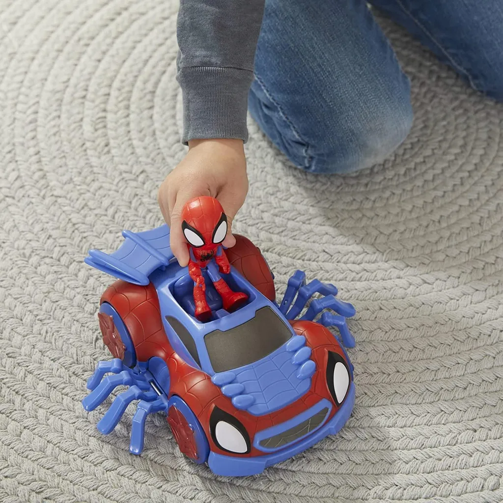 Véhicule avec Figurine Spidey Web-Crawler - Voiture Marvel Hasbro