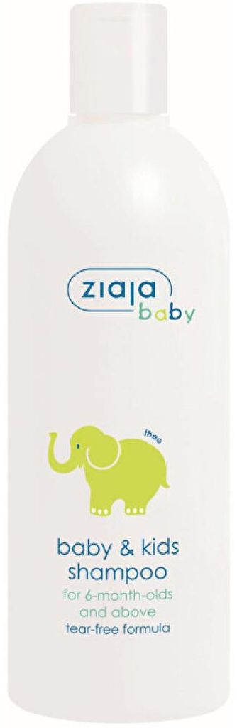 ZIAJA Kinder Shampoo 270ml, brennt nicht in den Augen, entwirrt, alkoholfrei, farbstofffrei, ab 6 Monaten, mit Kamille & Pro-Vitamin B5