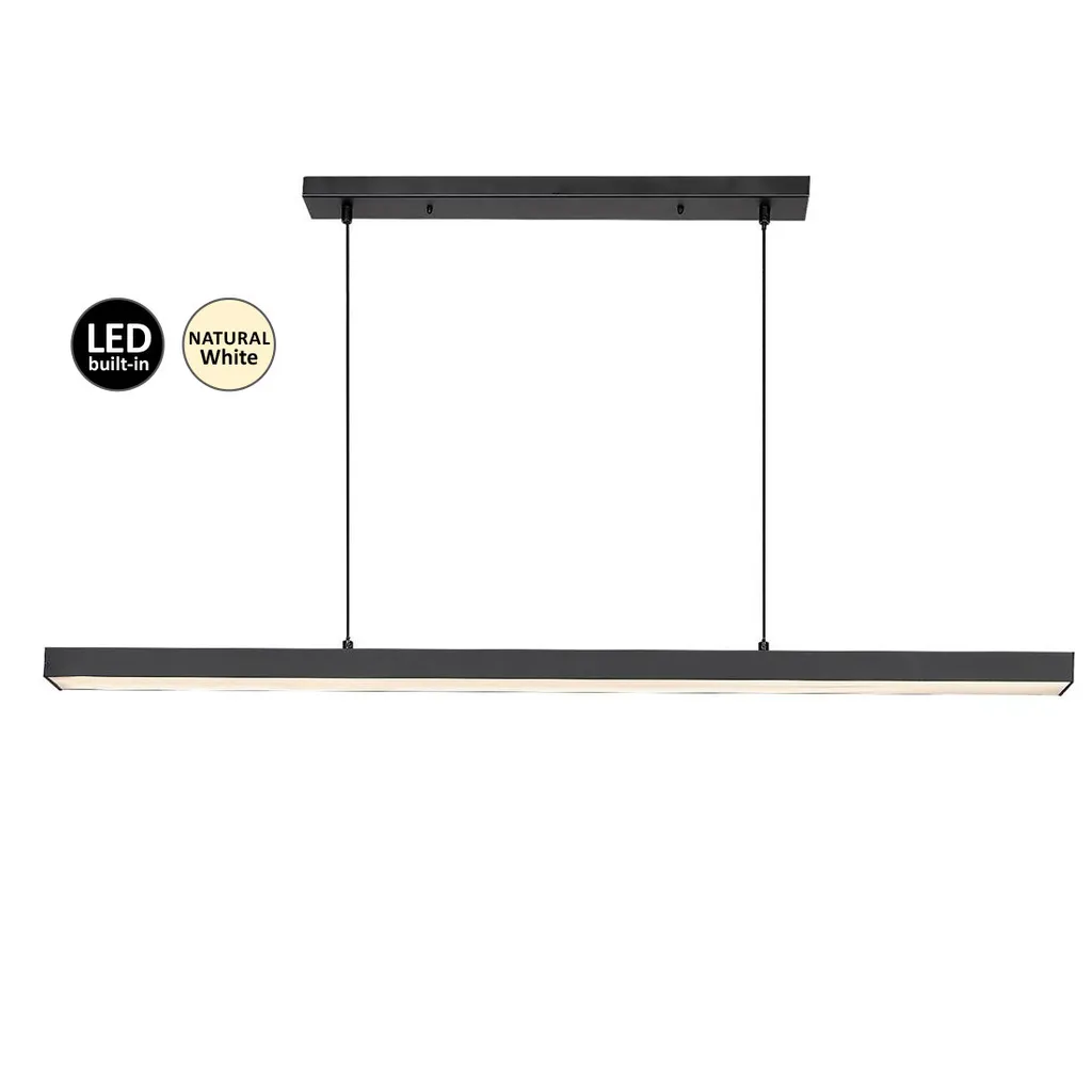Suspension LED Anti-Éblouissement 30W, Solution Éclairage Puissant