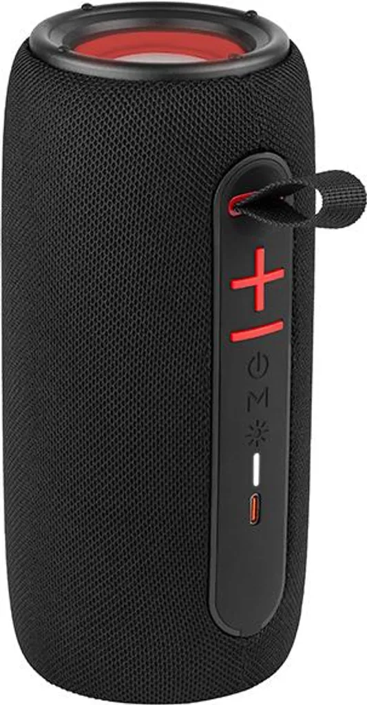 Enceinte TWS Tracer Stripe Bluetooth avec éclairage RGB synchronisé Noir - 3