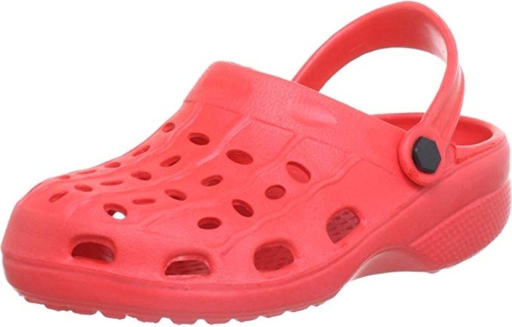 Playshoes Badesandalen Eva Kinder Clogs ROT 24/25