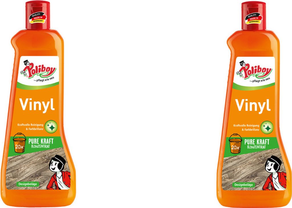 Poliboy Vinyl Reiniger Konzentrat, 2er Set - 1L, Inhalt Produktbild 