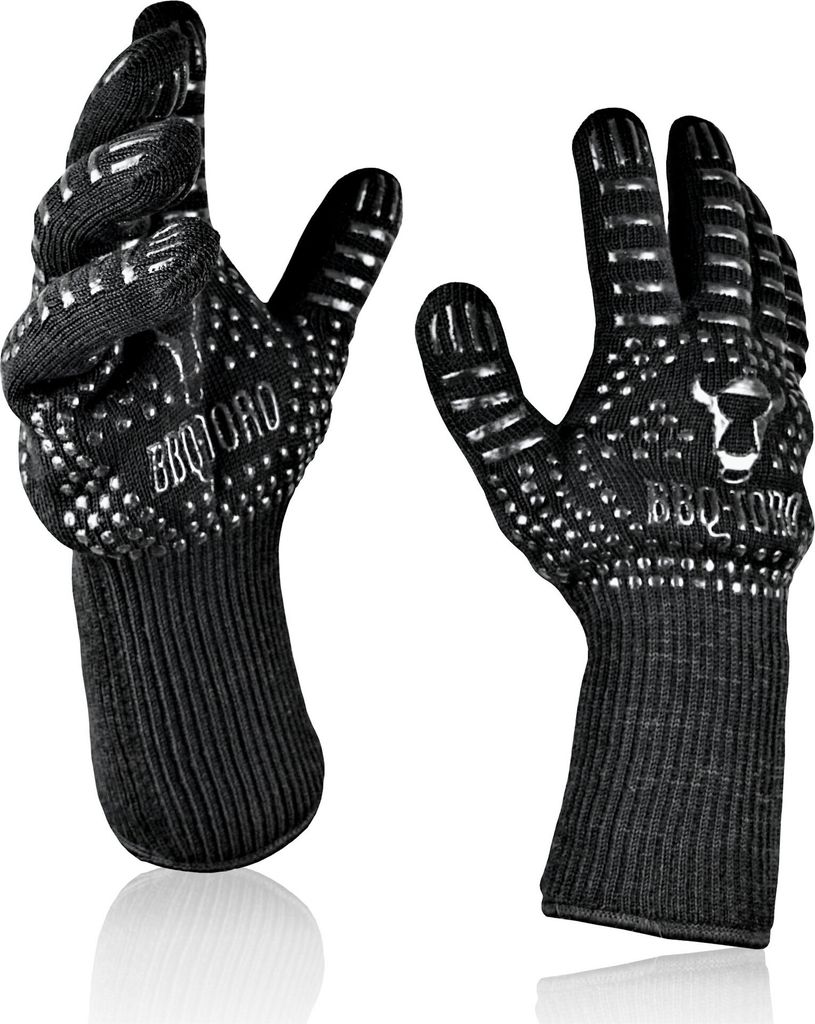 BBQ-Toro Grillhandschuhe (2 Stk.), hitzebeständig + Produktbild 1