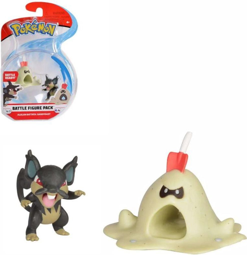 Pokémon Kolekcja Klicz Rattata i Sandygast - Rozpocznij Zdjęcie produktu 
