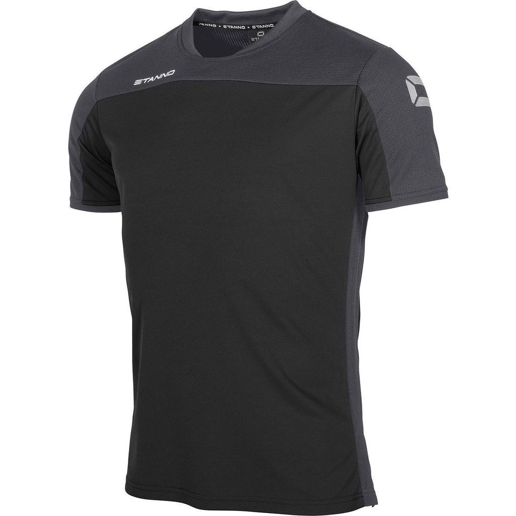 Stanno Pride T-Shirt Herren - Anthrazit / Schwarz | Größe: XL
