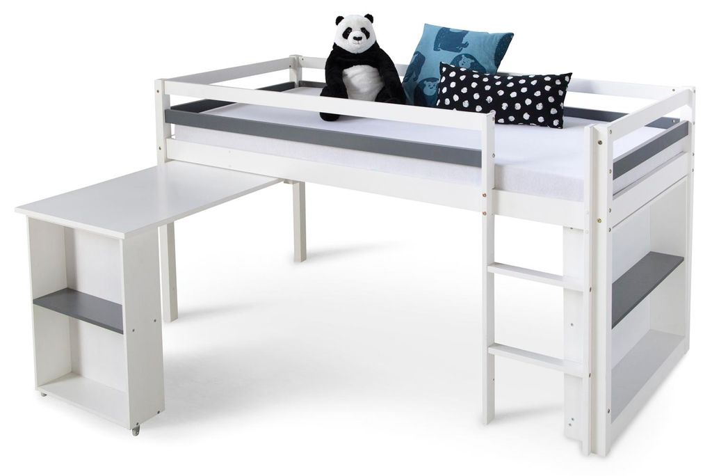 Lit Enfant Lit Superposé 90x200 Lit D'Enfant Lit Mezzanine Image du produit 