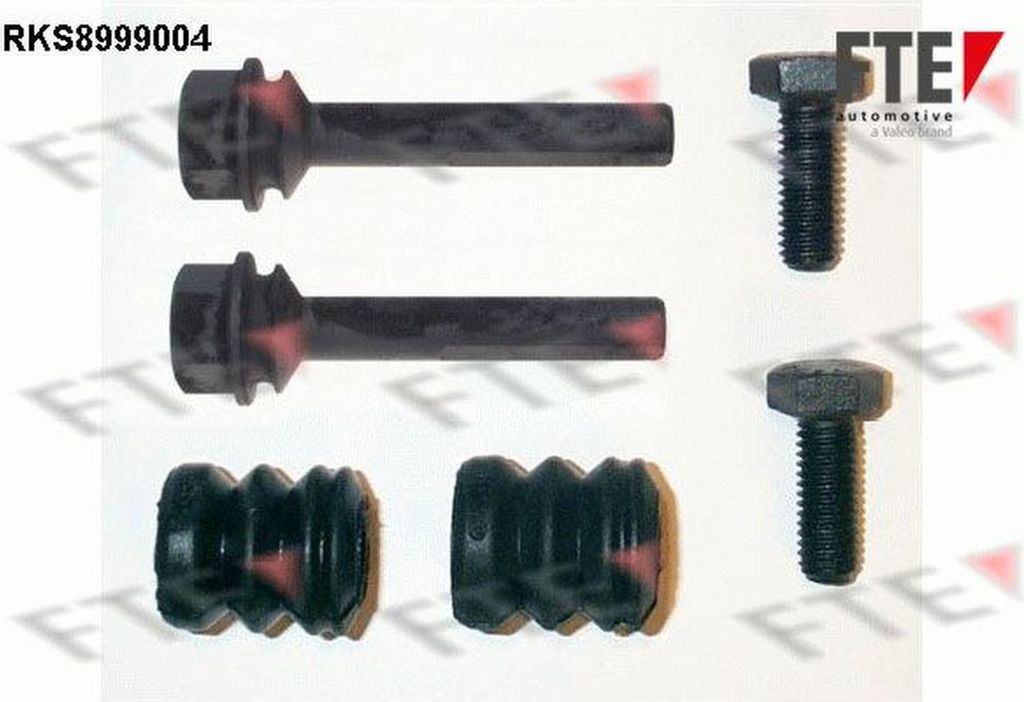 FTE Führungshülse Bremssattel 9334356 für VW GOLF III (1H1) GOLF II (19E, 1G1) Lupo (6X1, 6E1) POLO (6N2) PASSAT Variant (3B5) Polo Schrägheck ...