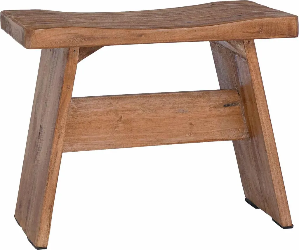 SYFAX™ Sgabello Mogano Massiccio 40x25x31 cm | Standard Alta Qualità