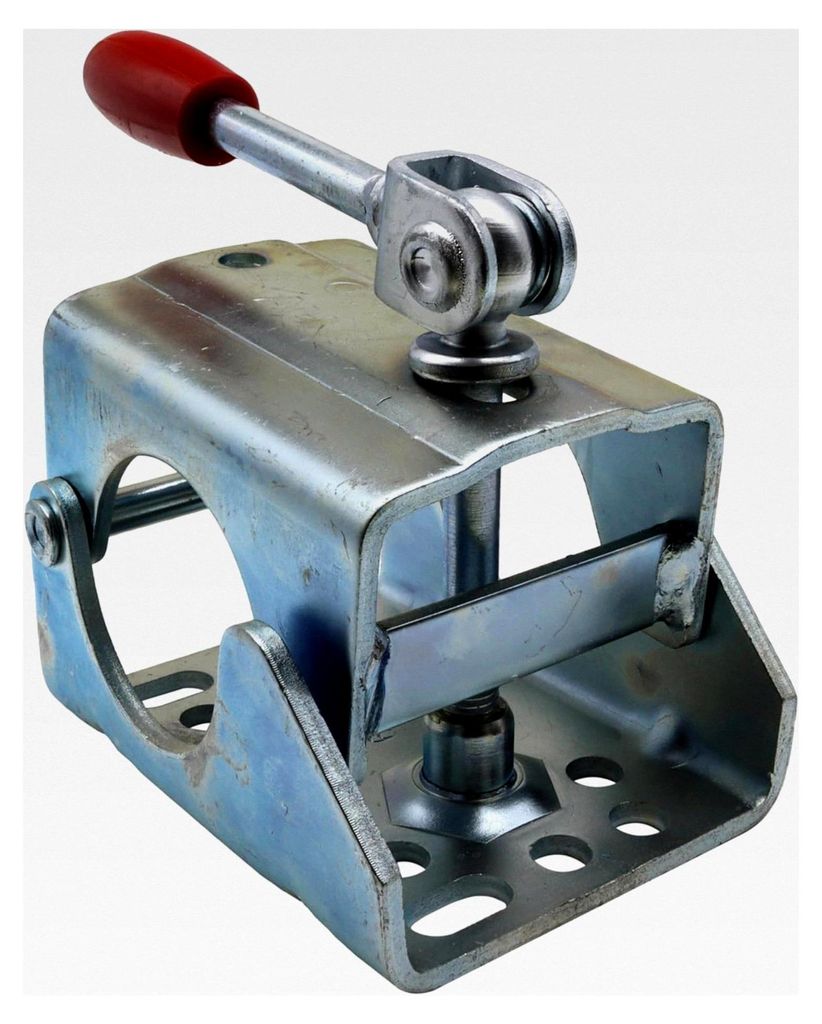 Alko Klemmschelle 60 mm Ø mit Klapphebel Flansch und 6 Löchern