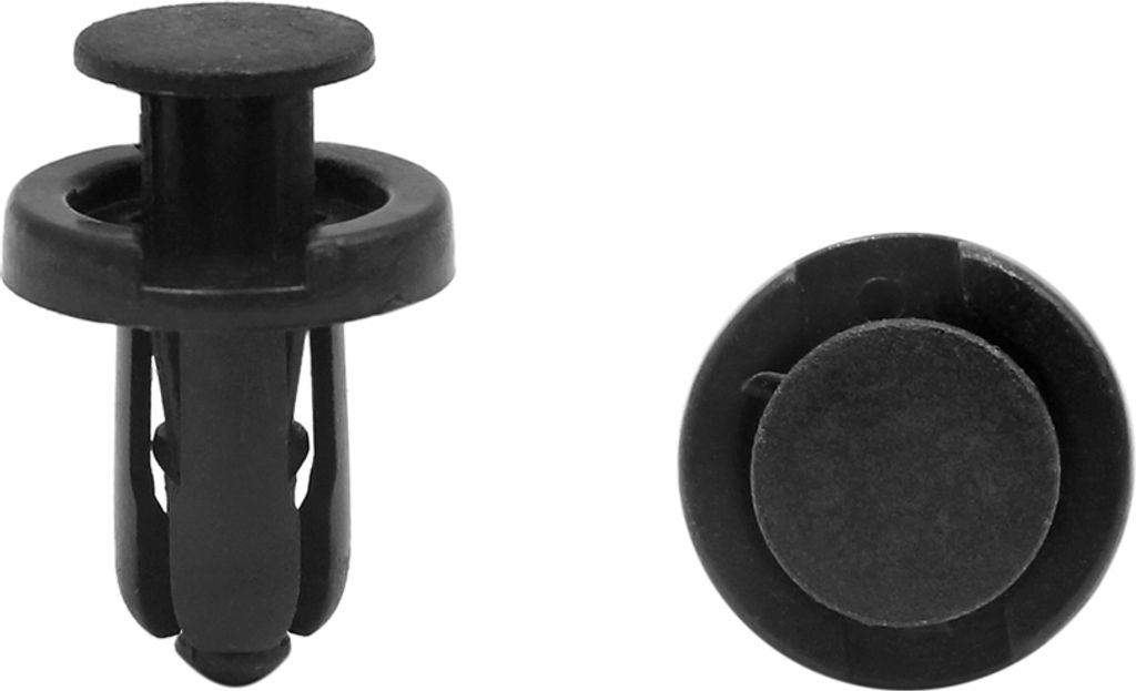 30Pcs Auto 10mm Loch 0.39"Dmr Tür Kotflügel Plastik Nieten Halter Clips Schwarz de