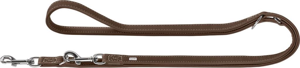 Hunter Verstellbare Führleine Hunting braun, Größe: 18 mm / Produktbild 