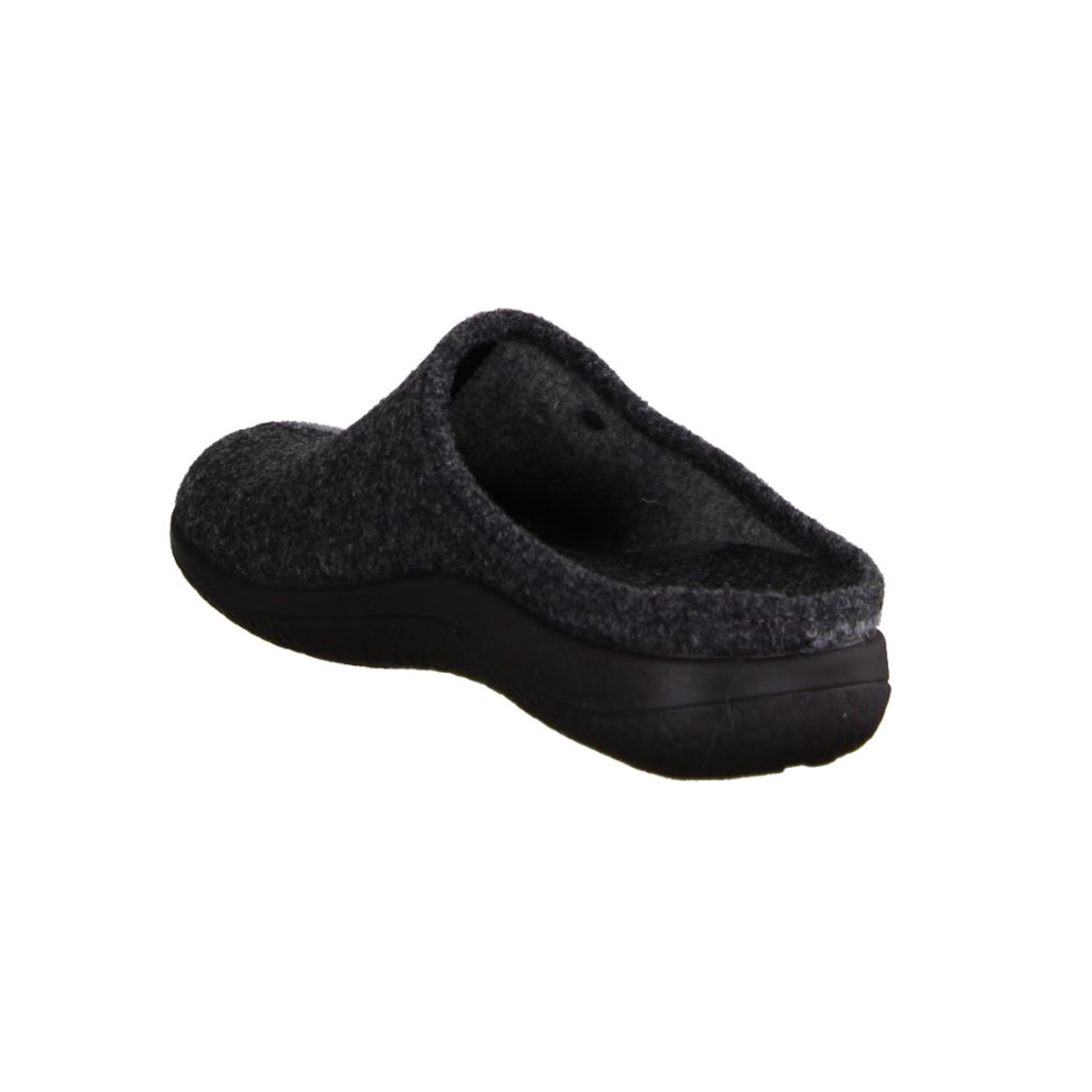 Rohde Bari Pantofole Donna In Feltro Glitterato, Chiudibile Con Velcro, Plantare Rimovibile
