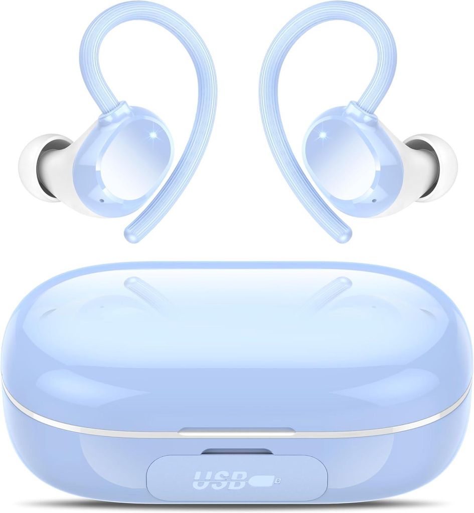 Bluetooth 5.3 Sportkopfhörer In Ear Kabellos mit Mic, 128H Produktbild 