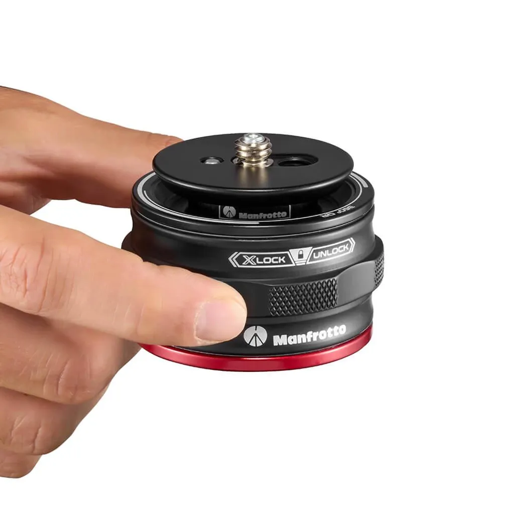 Système de fixation rapide Manfrotto MVAQR en aluminium avec 501PL - 3