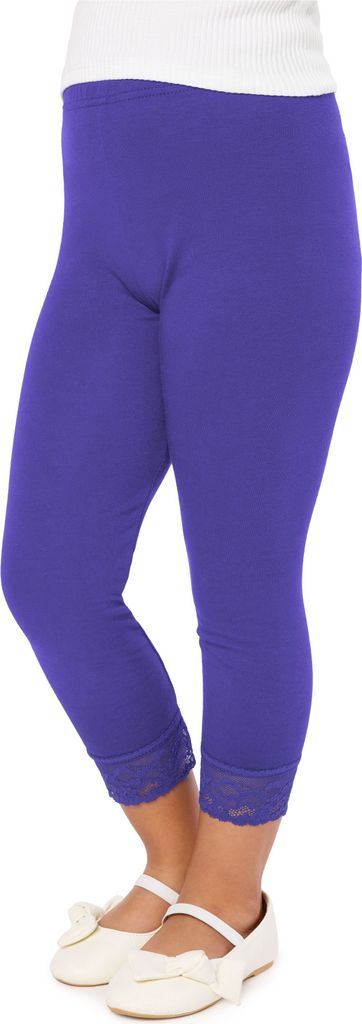 Merry Style Mädchen 3/4 Leggings MS10-293(Kobalt,116 cm)