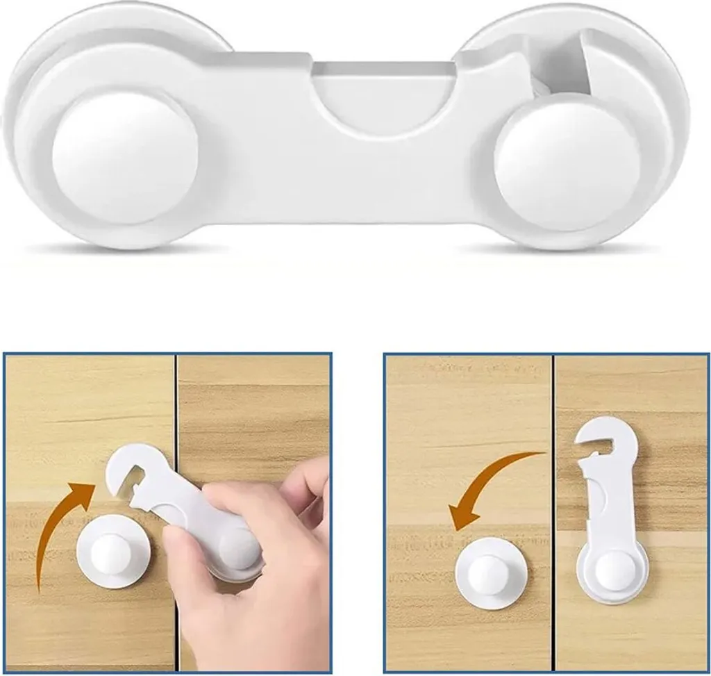 Sécurité Enfant pour Meubles Sipo SBS215 Protection Transparente - 4