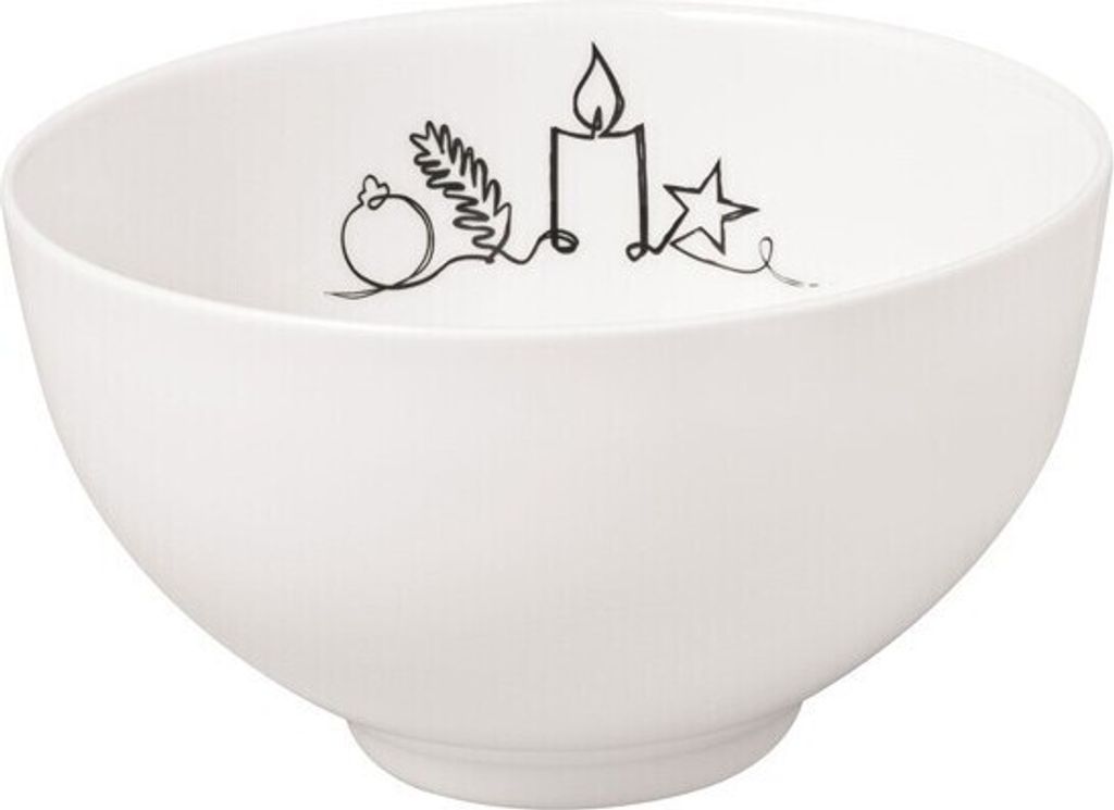 Multipack Villeroy & Boch Statement Lines Bol XMAS - 4 Stück