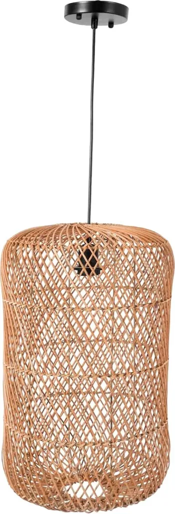 Luminaire Rotin DAVANTA : Éclairage Chaleureux pour Intérieur Zen
