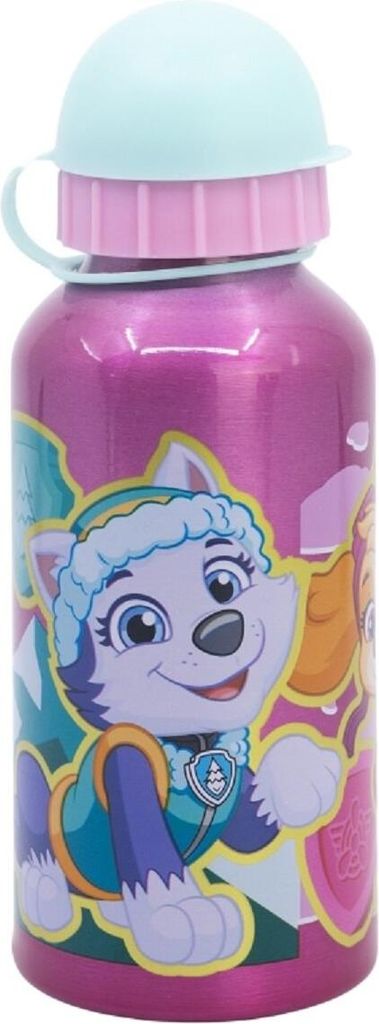 Paw Patrol Trinkflasche Aluminium, 400ml, mit Sicherheitsverschluss