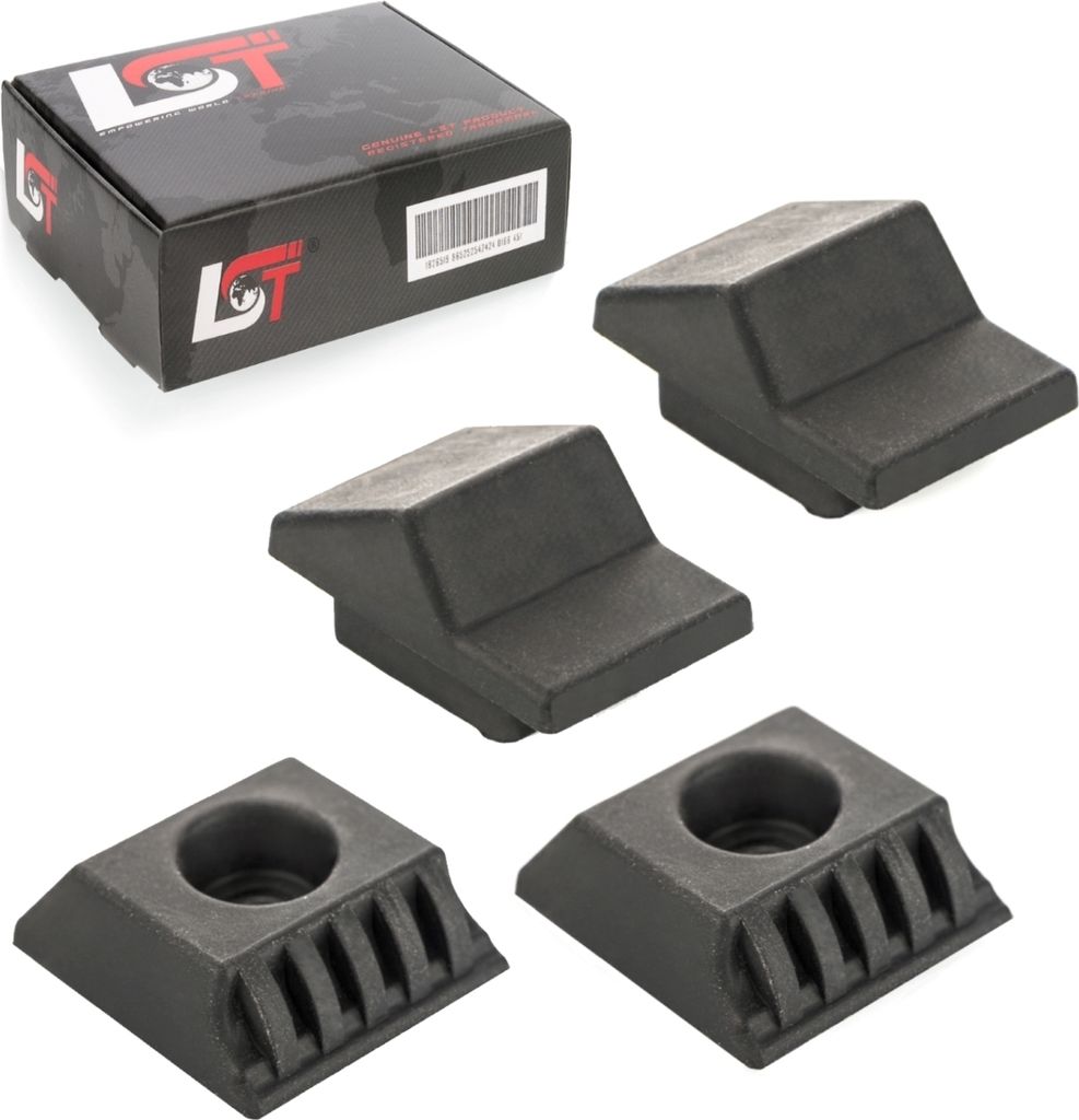 4x Original LST Kofferraum Anschlag Anschlagpuffer für Mercedes W124 A124 C124