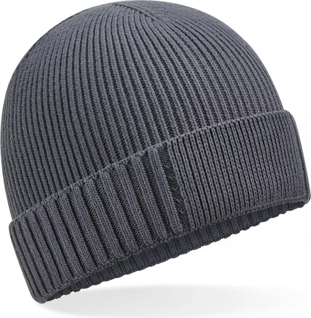 Beechfield B438N Beanie Graphite Grey - Il Berretto Urban Definitivo - 1
