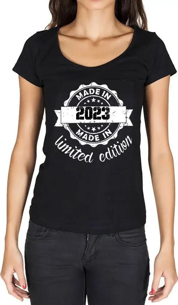 Damen Grafik T-Shirt Limitierte Auflage aus dem Jahr 2023 – Limited Edition 2023 – Geschenk 1. Geburtstag Jahrestag 1 Jahre Jubiläum 1 Jährige
