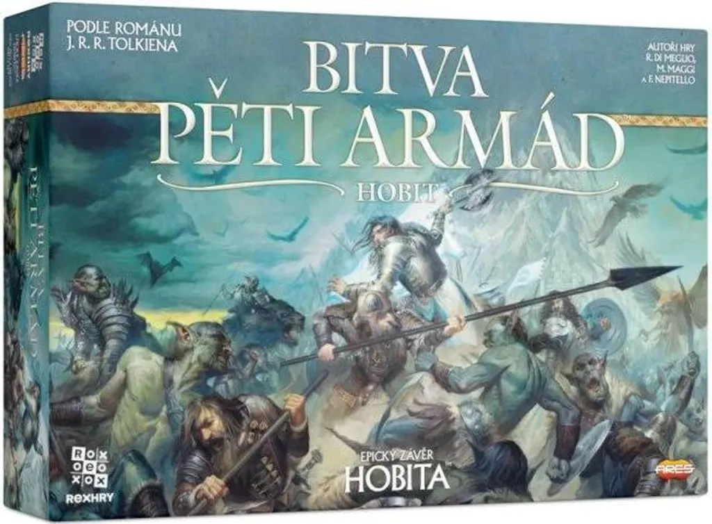 REXgames La Bataille des Cinq Armées - Jeu de Stratégie Épique Tolkien