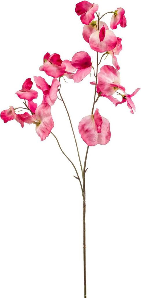 artplants.de Künstliche Duftwicke KANZI, pink, 75cm - Deko Blume