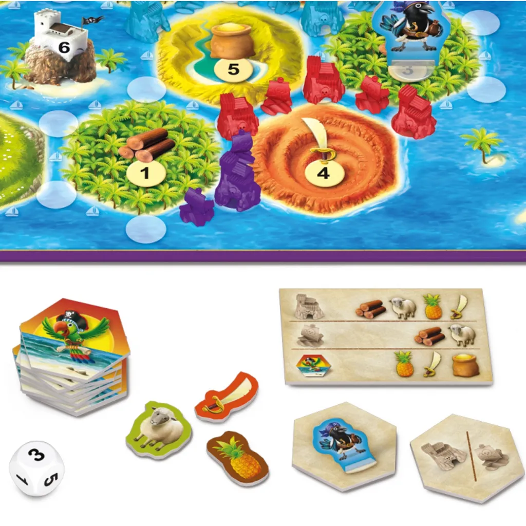 Albi Colons de Catan Junior : jeu de société stratégique pour enfants
