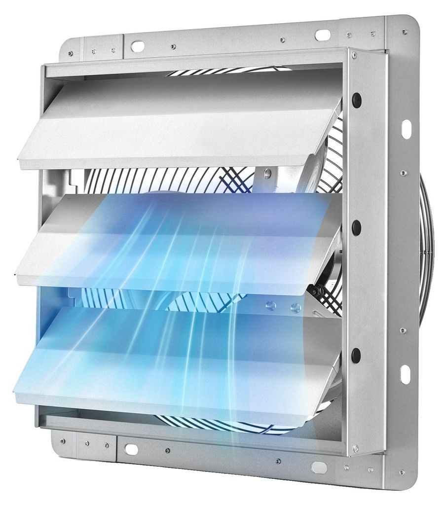 VEVOR, ventilátor pro odtah vzduchu s mřížkou, průměr 312 Obrázek produktu 