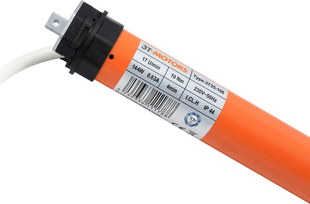 3T-MOTORS Rollladenmotor mit elektronischen Endschaltern Produktbild 