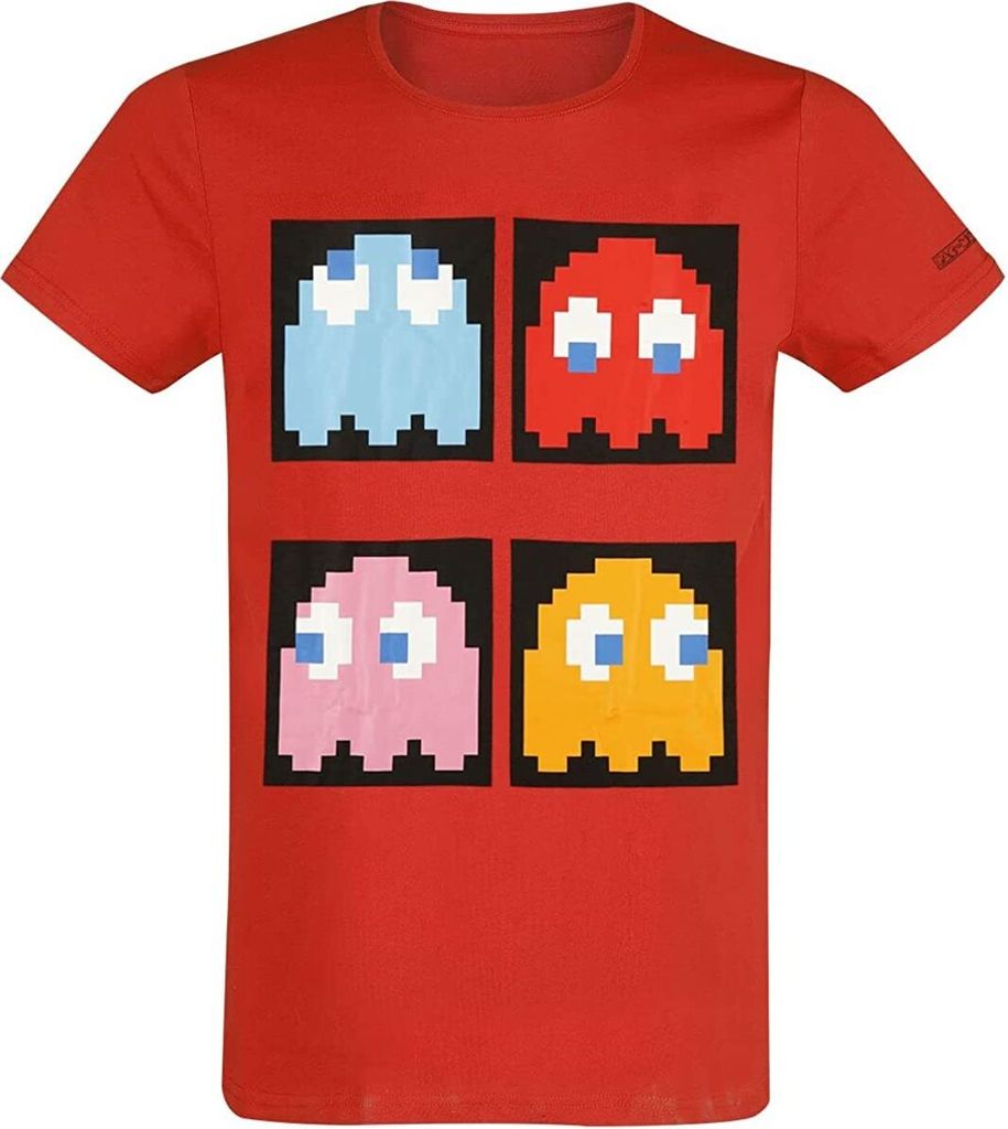 Difuzed - T-Shirt Herren - Pac-Man (rot) Shirt Tshirt L Produktbild 