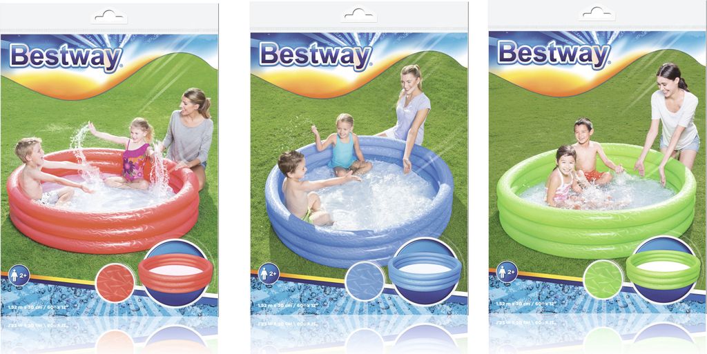 Bestway® Planschbecken Classic 282,0 l farbsortiert 152,0 x Produktbild 12