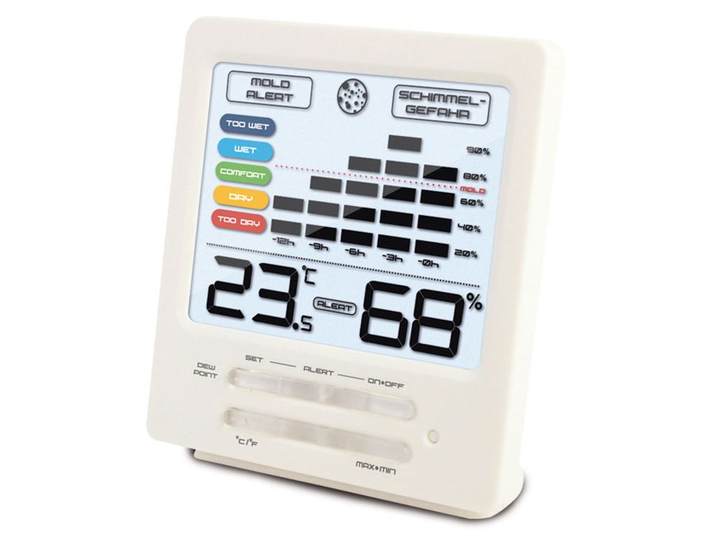 WS 9420 Termometr Higrometr Alarm pleśni Alarm pleśni Zdjęcie produktu 
