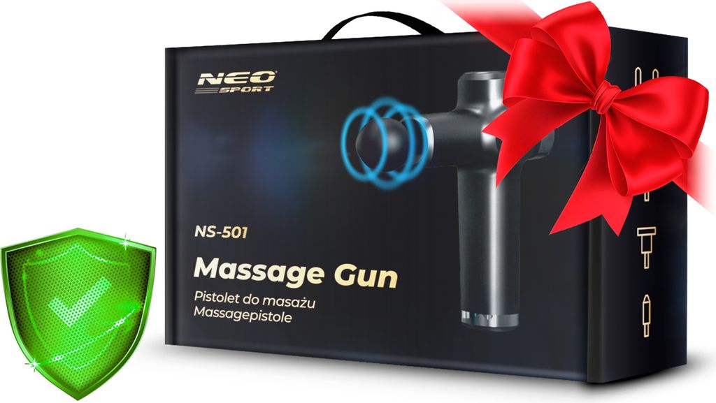 Masážní Pistole Masážní Pistole Neo-Sport Pro Masáž Zad A Obrázek produktu 5