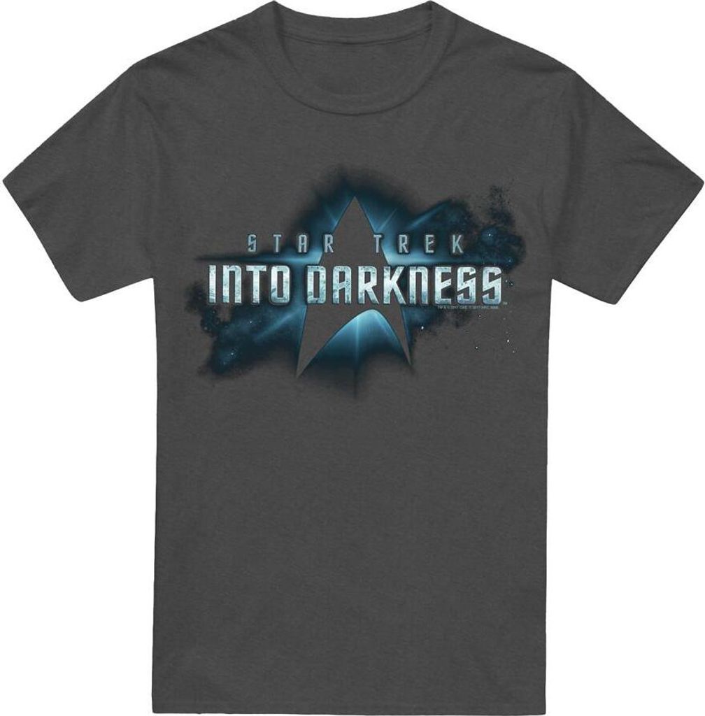 Star Trek: Into Darkness - T-Shirt für Herren/Damen Uni TV17555 (M) (Holzkohle)