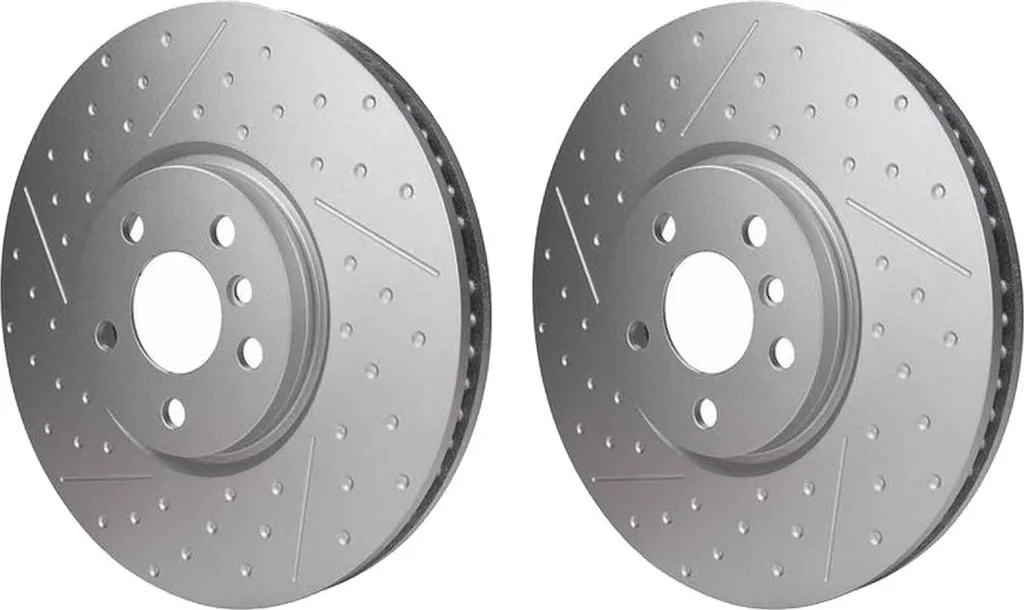 2 Disques de Frein HELLA 8DD 355 133-091 pour MINI F54 F56 de Qualité