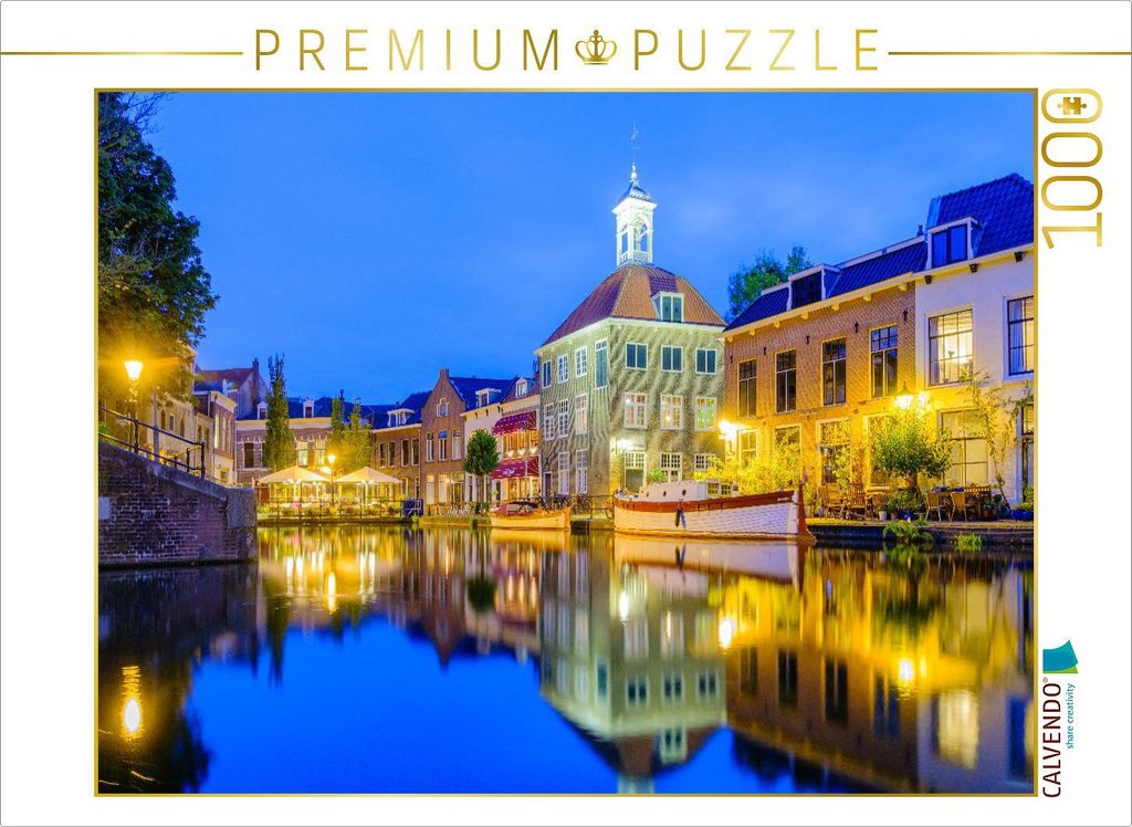 CALVENDO Puzzle Schiedam Oude Sluis | 1000 Teile Lege-Größe 64x48cm Foto-Puzzle für glückliche Stunden