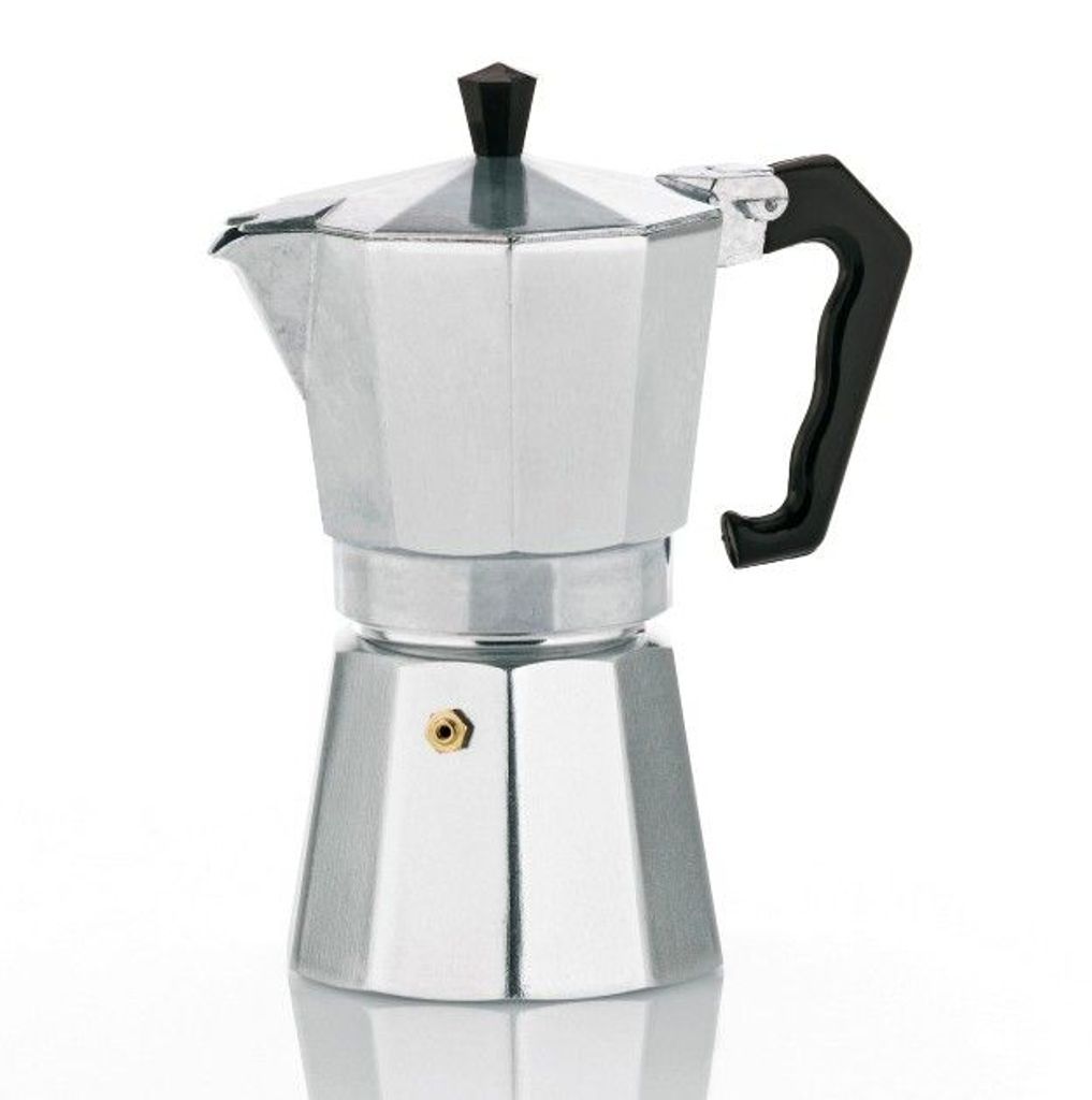 Kela Espressokanne Italia Aluminium 3 Tassen 13cm 8cmØ, 10590