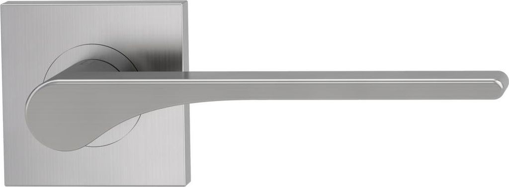 GRIFFWERK Rosettengarnitur LEAF LIGHT SIEGER DESIGN eckig OS Samtgrau