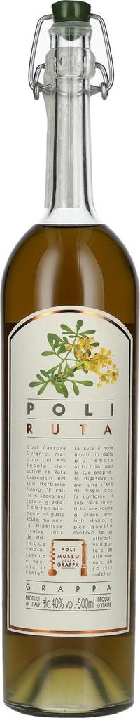 Poli Grappa Ruta 40% Vol. 0,5l