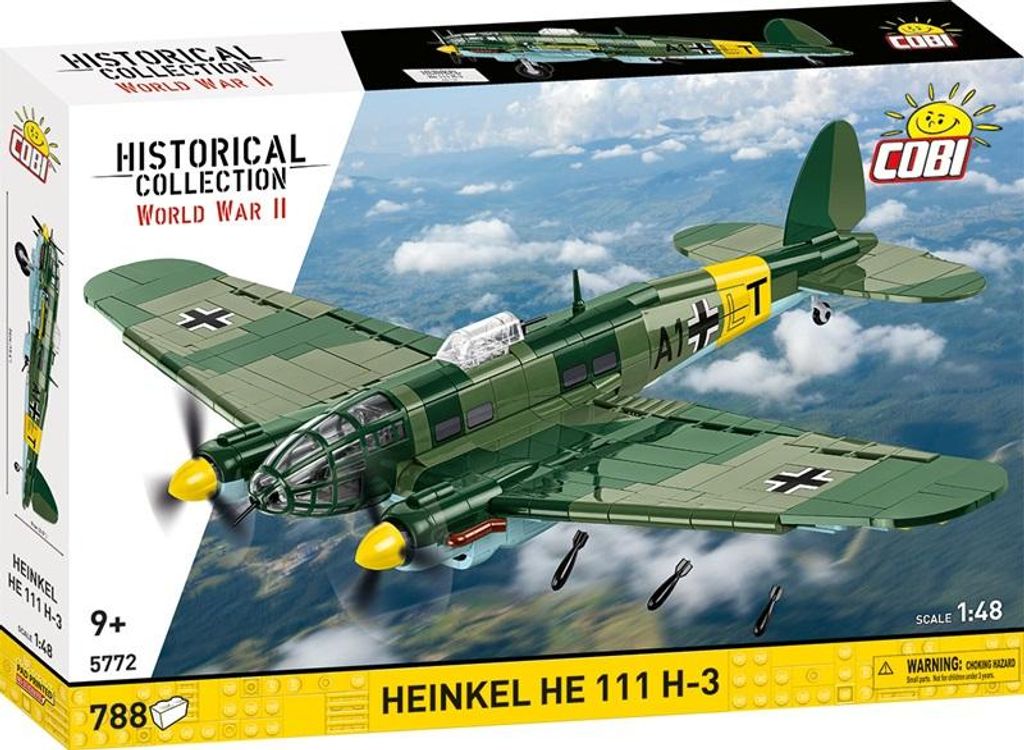 COBI Heinkel HE 111 H-3, Konstruktionsspielzeug Produktbild 